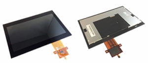 Total Solution TFT Displays sind LCD Panels mit bereits im Herstellungsprozess integriertem Touchscreen