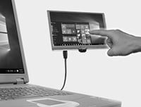 USB Mini additional Monitor Zusatzmonitor oder Zweitmonitor